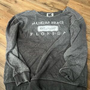 Surf Style Charcoal Madeira Beach Tee